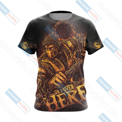Mortal Kombat Scorpion New Style Unisex 3D T-shirt