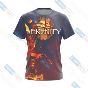 Serenity (film) Unisex 3D T-shirt   