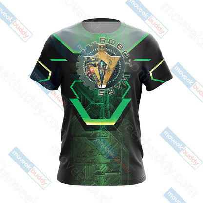 Robot Wars Unisex 3D T-shirt