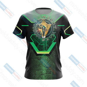 Robot Wars Unisex 3D T-shirt   