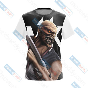 Mortal Kombat Baraka New Unisex 3D T-shirt   