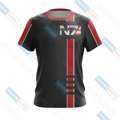 Mass Effect - N7 symbol Unisex 3D T-shirt