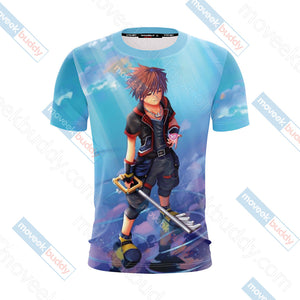 Kingdom Hearts - Sora Unisex 3D T-shirt   