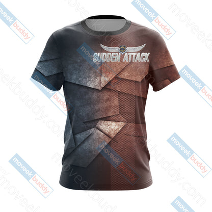 Sudden Attack Unisex 3D T-shirt