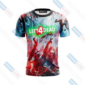 Left 4 Dead Symbol Unisex 3D T-shirt   