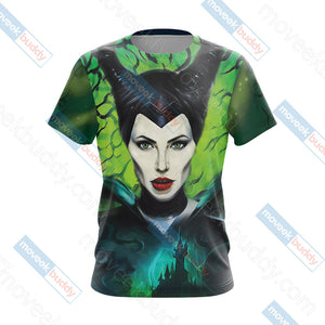 Maleficent Unisex 3D T-shirt   