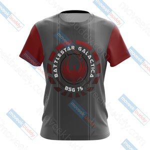 Battlestar Galactica Unisex 3D T-shirt   