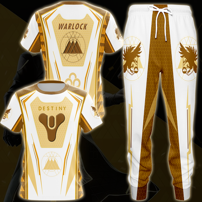 Destiny Warlock Video Game All Over Printed T-shirt Tank Top Zip Hoodie Pullover Hoodie Hawaiian Shirt Beach Shorts Joggers