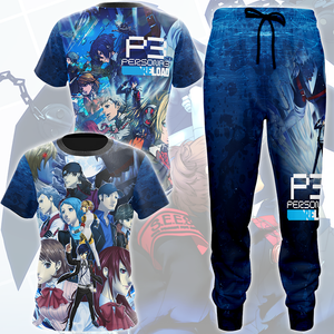 Persona 3 Reload Video Game All Over Printed T-shirt Tank Top Zip Hoodie Pullover Hoodie Hawaiian Shirt Beach Shorts Joggers   