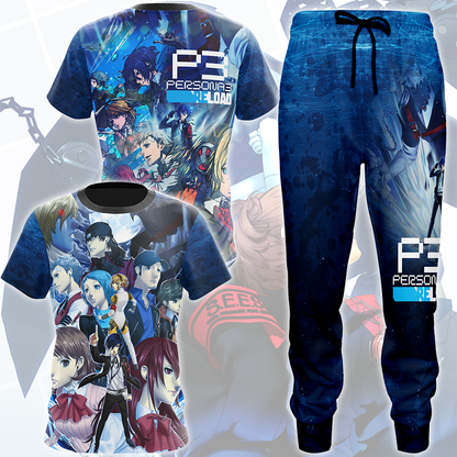 Persona 3 Reload Video Game All Over Printed T-shirt Tank Top Zip Hoodie Pullover Hoodie Hawaiian Shirt Beach Shorts Joggers