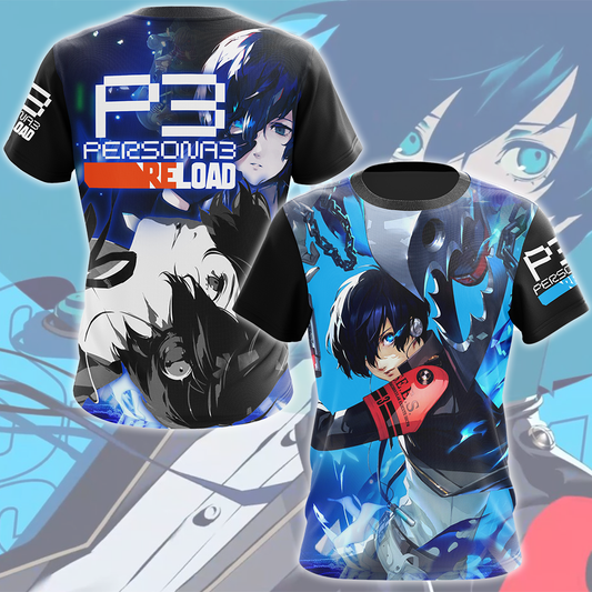 Persona 3 Reload Video Game All Over Printed T-shirt Tank Top Zip Hoodie Pullover Hoodie Hawaiian Shirt Beach Shorts Joggers T-shirt