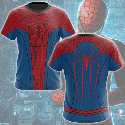 Spider-Man 2 Amazing Suit (Amazing Spider-Man 1 Suit) Cosplay Video Game All Over Printed T-shirt Tank Top Zip Hoodie Pullover Hoodie Hawaiian Shirt Beach Shorts Joggers T-shirt