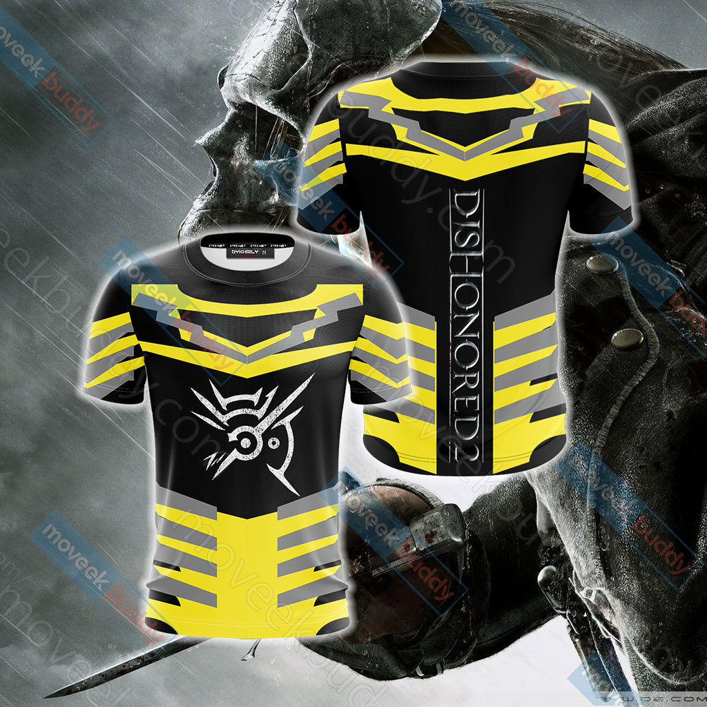 Dishonored - Outsider's Mark Unisex 3D T-shirt