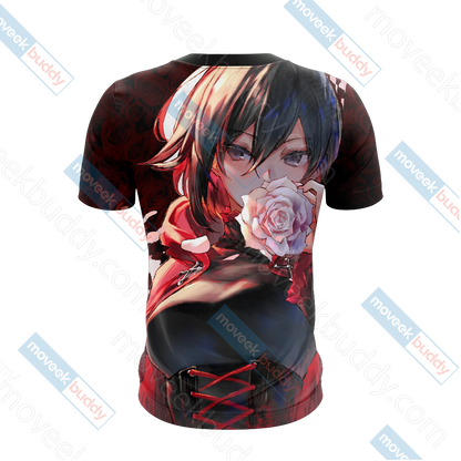 RWBY Ruby Rose New Look 3D T-shirt