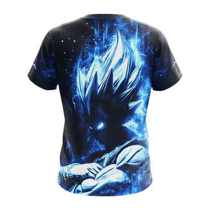 Dragon Ball Vegeta Unisex 3D T-shirt Zip Hoodie