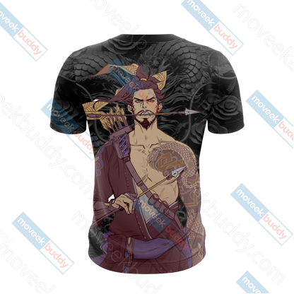 Overwatch - Hanzo Unisex 3D T-shirt