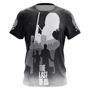 The Last Of Us Unisex 3D T-shirt Zip Hoodie   