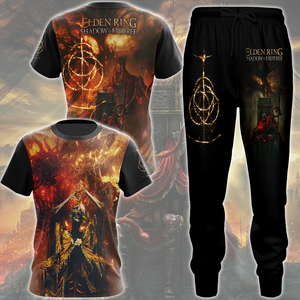 Elden Ring Shadow of the Erdtree Video Game All Over Printed T-shirt Tank Top Zip Hoodie Pullover Hoodie Hawaiian Shirt Beach Shorts Joggers   