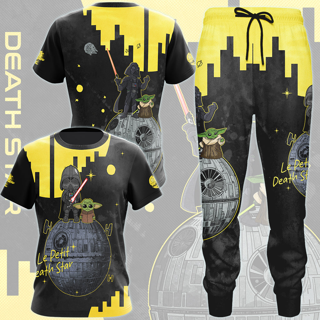 Star Wars Le Petit Death Star Video Game All Over Printed T-shirt Tank Top Zip Hoodie Pullover Hoodie Hawaiian Shirt Beach Shorts Joggers