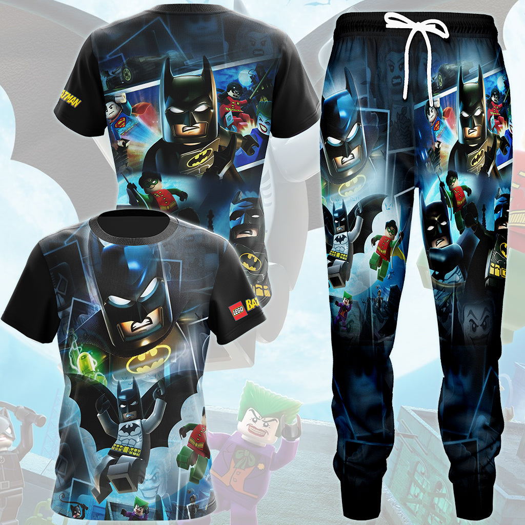 LEGO Batman: The Videogame Video Game All Over Printed T-shirt Tank Top Zip Hoodie Pullover Hoodie Hawaiian Shirt Beach Shorts Joggers