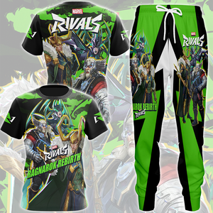 Marvel Rivals - Ragnarok Rebirth Video Game All Over Printed T-shirt Tank Top Zip Hoodie Pullover Hoodie Hawaiian Shirt Beach Shorts Joggers   