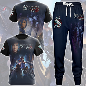 Symphony of War: The Nephilim Saga Video Game All Over Printed T-shirt Tank Top Zip Hoodie Pullover Hoodie Hawaiian Shirt Beach Shorts Joggers   