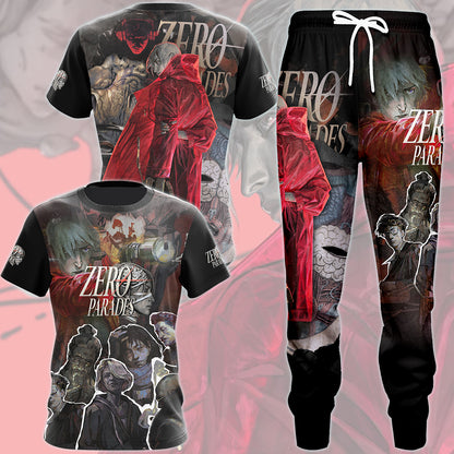 Zero Parades: For Dead Spies Video Game All Over Printed T-shirt Tank Top Zip Hoodie Pullover Hoodie Hawaiian Shirt Beach Shorts Joggers