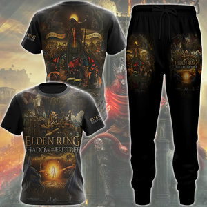 Elden Ring Shadow of the Erdtree Video Game All Over Printed T-shirt Tank Top Zip Hoodie Pullover Hoodie Hawaiian Shirt Beach Shorts Joggers   