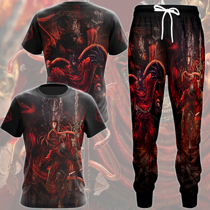 Elden Ring Messmer the Impaler Video Game All Over Printed T-shirt Tank Top Zip Hoodie Pullover Hoodie Hawaiian Shirt Beach Shorts Joggers