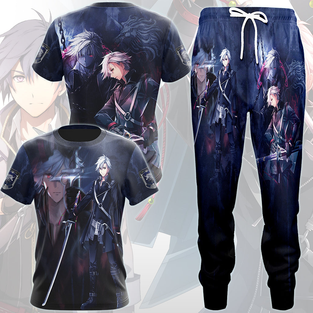 The Legend of Heroes: Trails of Cold Steel IV Rean Schwarzer Video Game All Over Printed T-shirt Tank Top Zip Hoodie Pullover Hoodie Hawaiian Shirt Beach Shorts Joggers