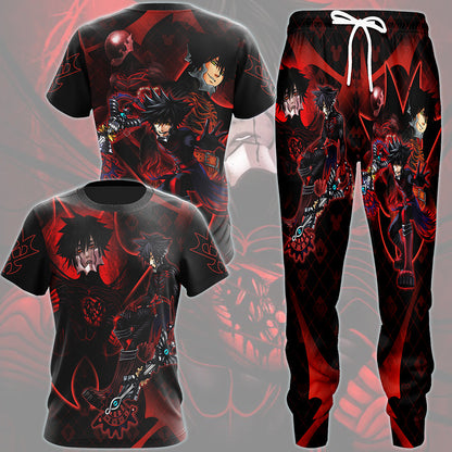 Kingdom Hearts Vanitas Video Game All Over Printed T-shirt Tank Top Zip Hoodie Pullover Hoodie Hawaiian Shirt Beach Shorts Joggers