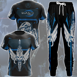 Halo: ODST Video Game All Over Printed T-shirt Tank Top Zip Hoodie Pullover Hoodie Hawaiian Shirt Beach Shorts Joggers