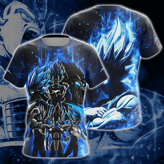 Dragon Ball Vegeta Unisex 3D T-shirt Zip Hoodie T-shirt