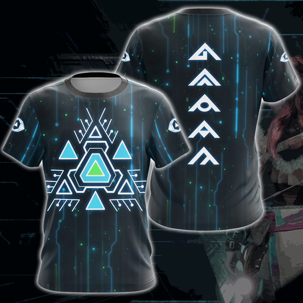 Horizon Zero Dawn All Over Print T-shirt Tank Top Zip Hoodie Pullover Hoodie Hawaiian Shirt T-shirt