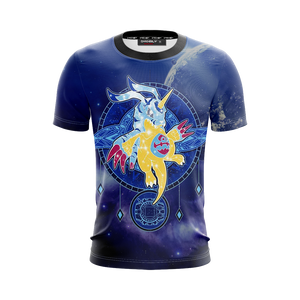 Digimon New Garurumon 3D T-shirt   