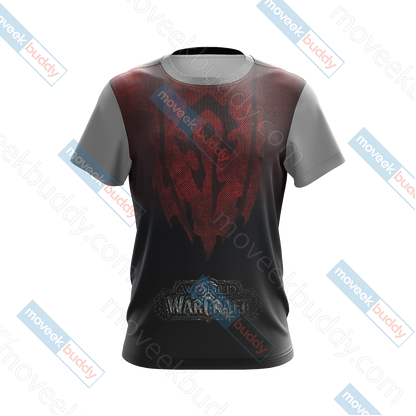 World Of Warcraft For The Horde Unisex 3D T-shirt