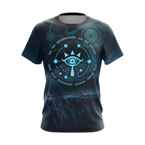 The Legend of Zelda - Sheikah Symbol Unisex 3D T-shirt   