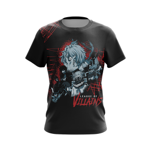 My Hero Academia Villian Group Unisex 3D T-shirt   