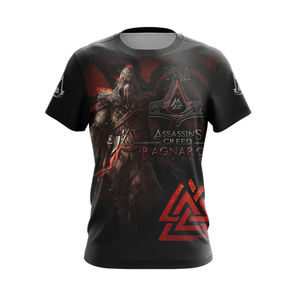 Assassin's Creed Ragnarok Unisex 3D T-shirt Zip Hoodie Pullover Hoodie