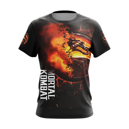 Mortal Kombat symbol Video Game 3D T-shirt