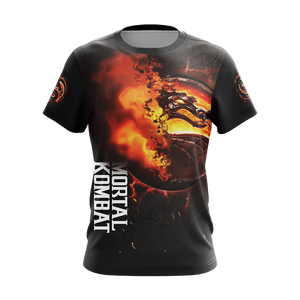 Mortal Kombat symbol Unisex 3D T-shirt   