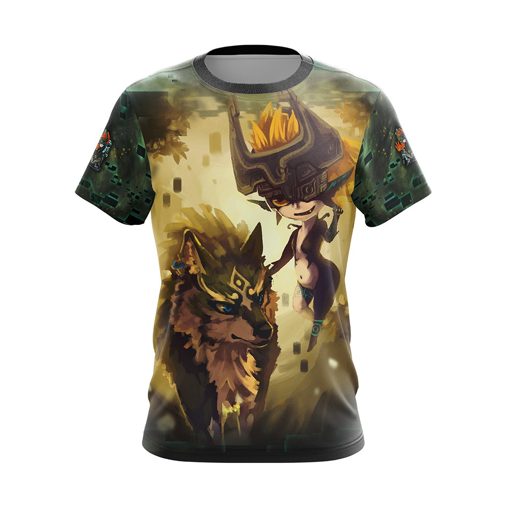 Legend of Zelda Midna New Version Unisex 3D T-shirt