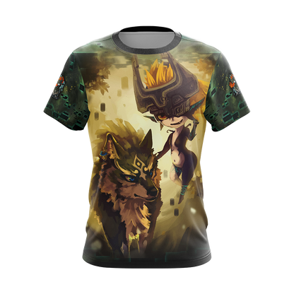Legend of Zelda Midna New Version Unisex 3D T-shirt