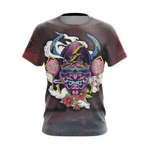 Samurai Unisex 3D T-shirt   