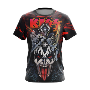 Kiss Band Unisex 3D T-shirt   