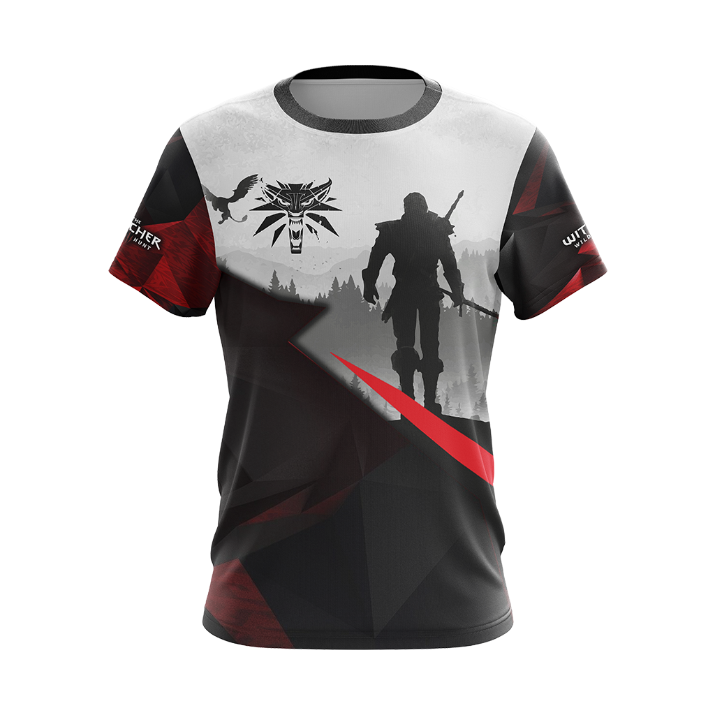 The Witcher 3 Emblem Unisex 3D T-shirt   