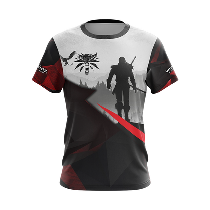 The Witcher 3 Emblem Unisex 3D T-shirt   