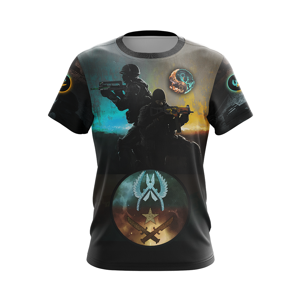 Counter-Strike: Global Offensive Unisex 3D T-shirt
