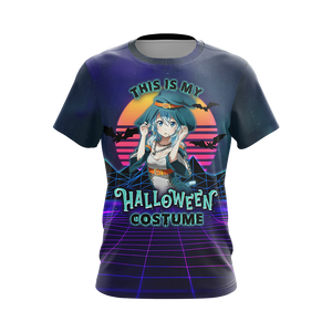 This is my Halloween Costume Sinon Sword Art Online All Over Print T-shirt Zip Hoodie Pullover Hoodie   