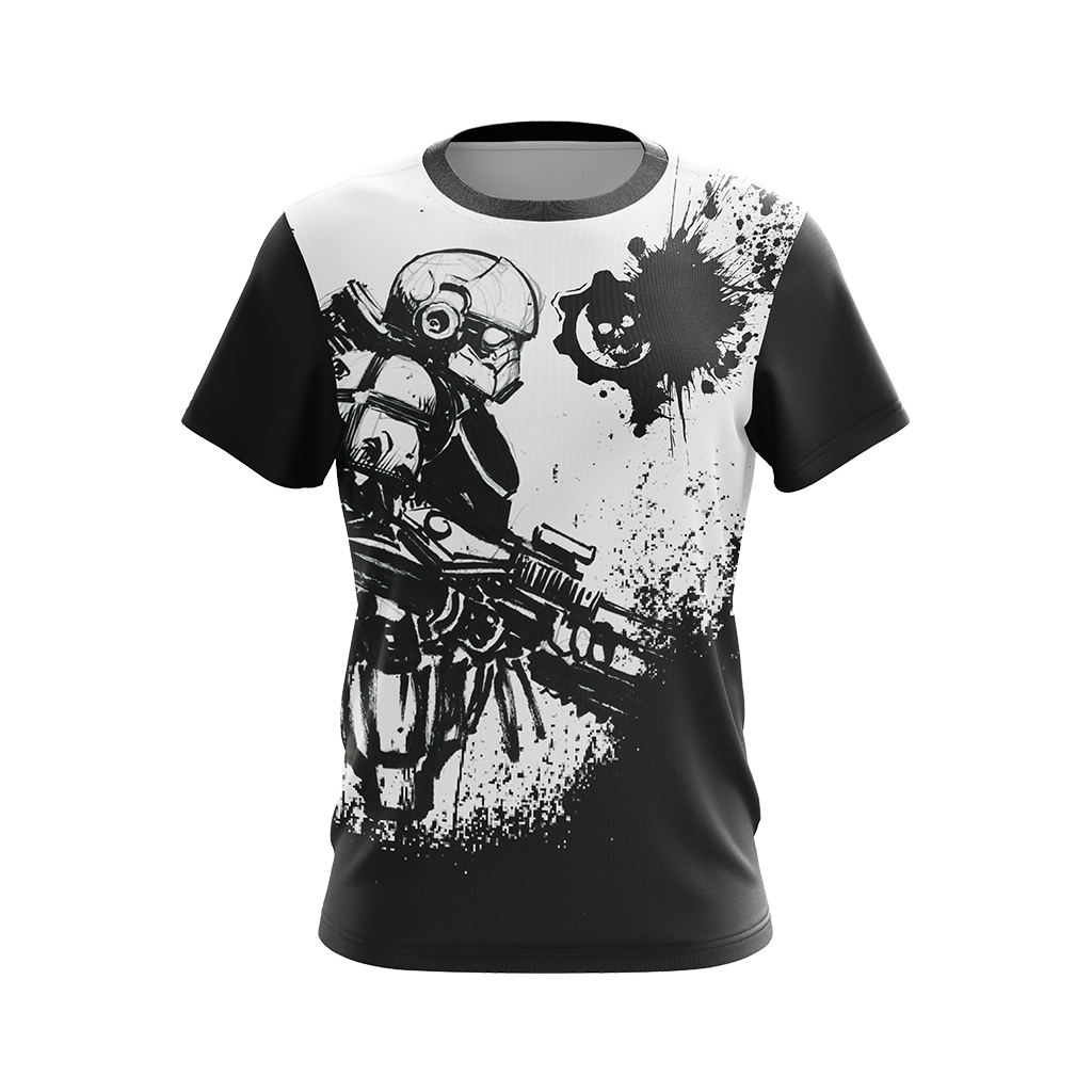 Gears Of War Game Unisex 3D T-shirt